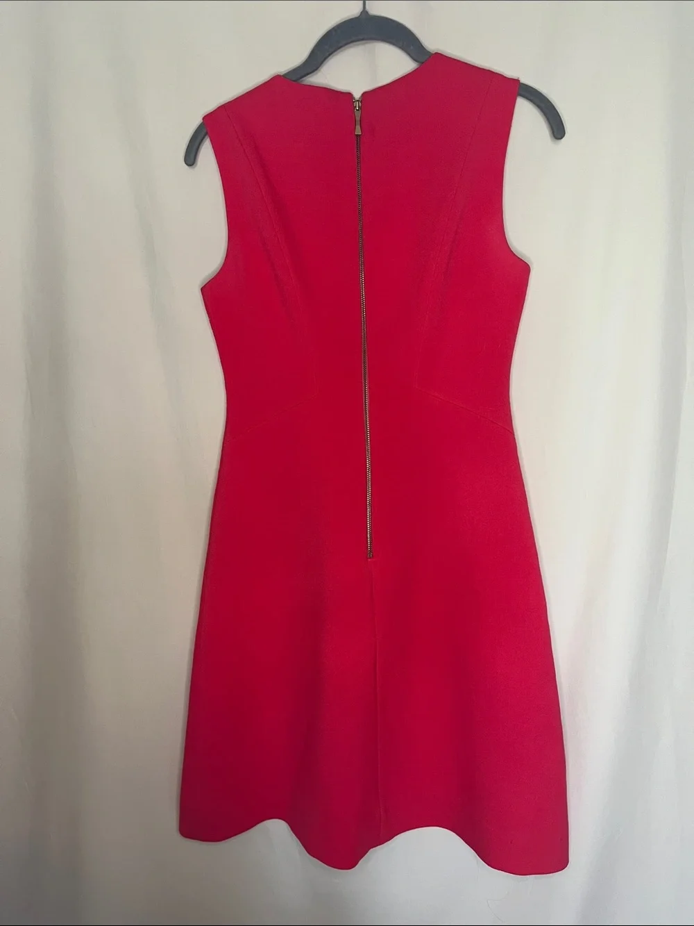 kate spade Sleeveless Red Fit-and-Flare Dress